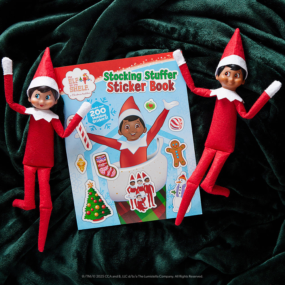 The Elf on the Shelf®: The Stocking Stuffer Sticker Book