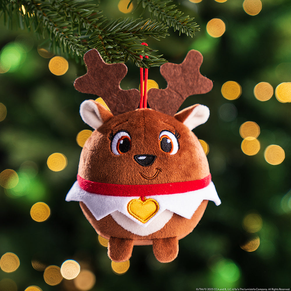 Santaverse™ Celebration Ornament reindeer plush