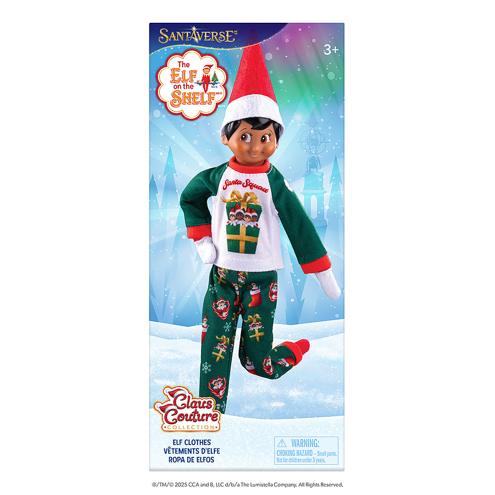 Claus Couture Collection® Cozy Elf PJs