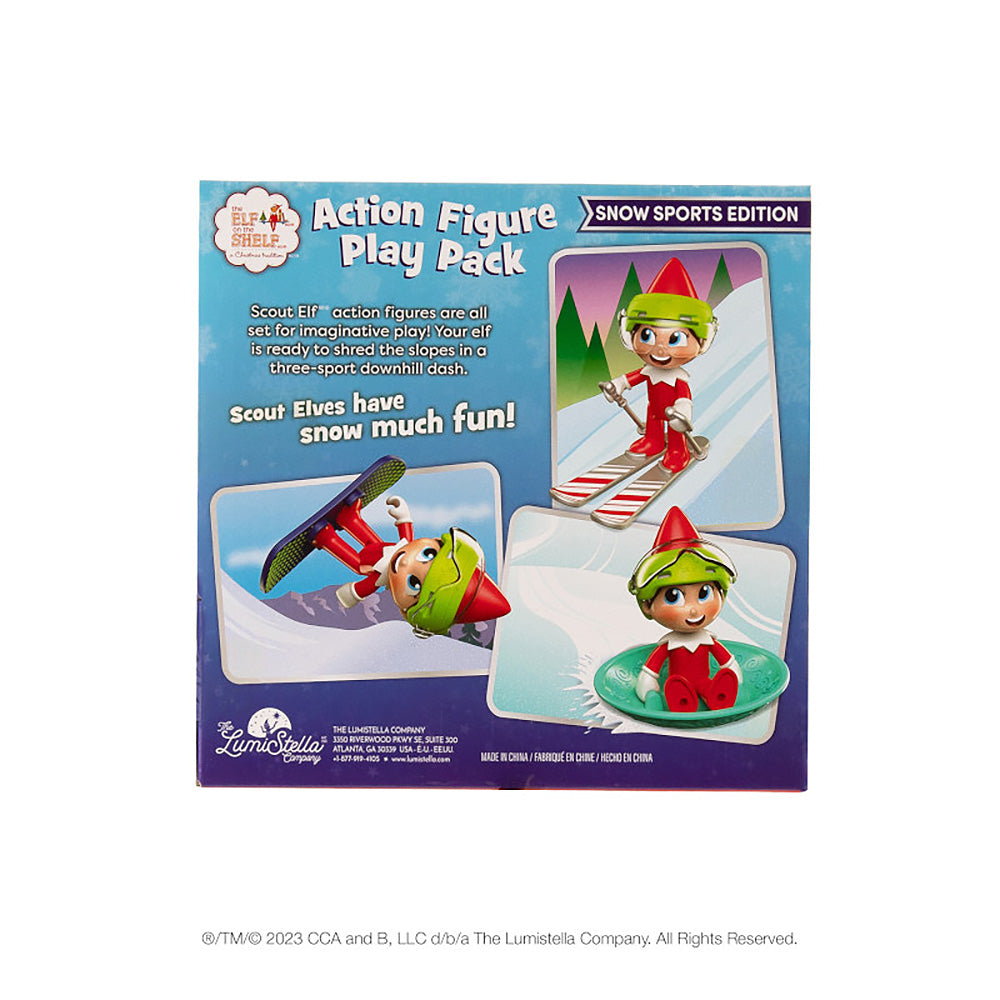 The Elf on the Shelf® Action Figure Play Pack: Snow Sports Edition