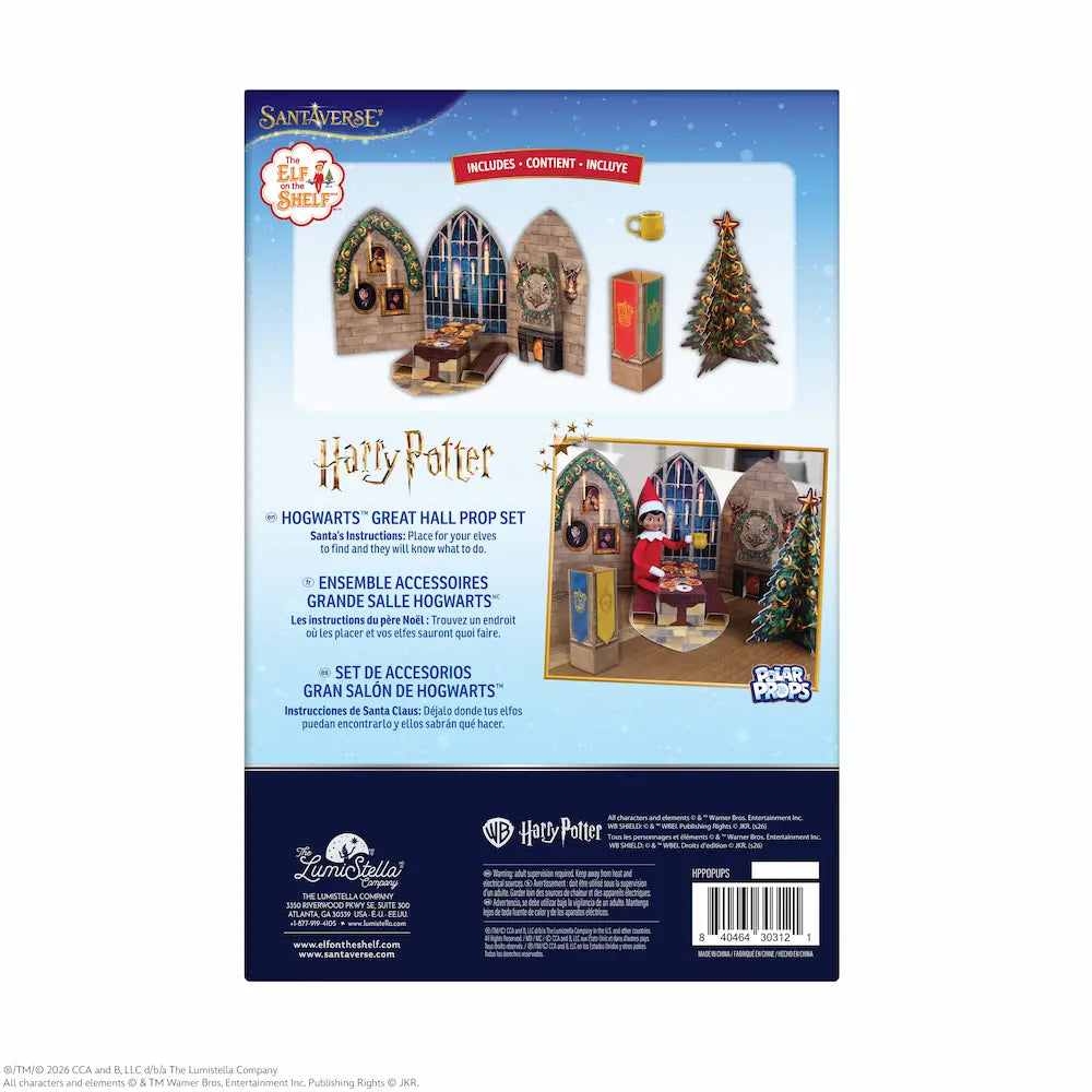 PRE-ORDER | Harry Potter™ Hogwarts™ Great Hall Pop-Ups Prop Set | Polar Props®