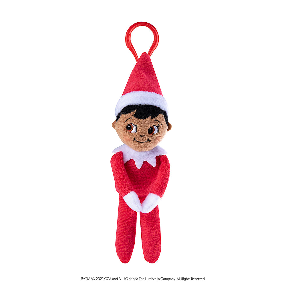 Full product preview of the Boy with Brown Eyes Plushee Pals Mini Clip