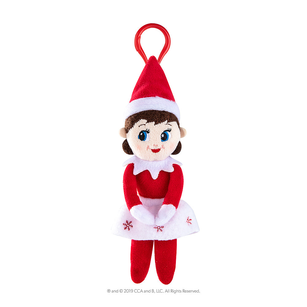 Full product preview of the Girl with Blue Eyes Plushee Pals Mini Clip