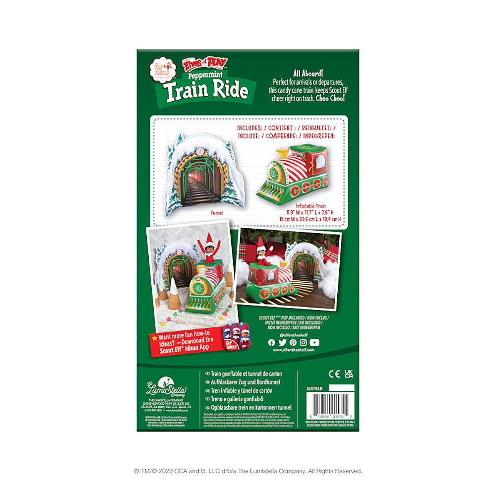 Scout Elves at Play® Peppermint Train Ride