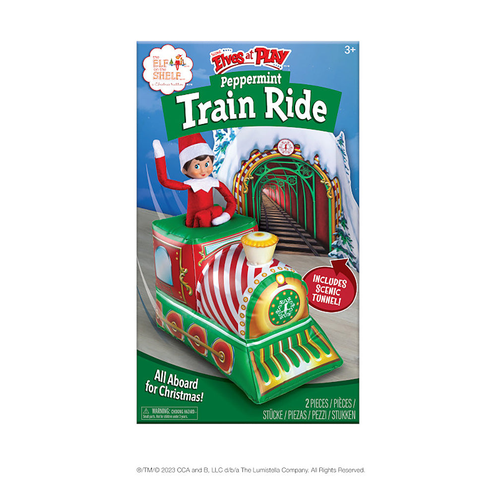 Scout Elves at Play® Peppermint Train Ride