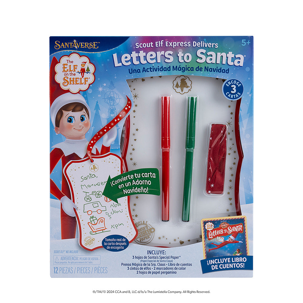 Scout Elf Express Delivers Letters to Santa® Mini packaging front