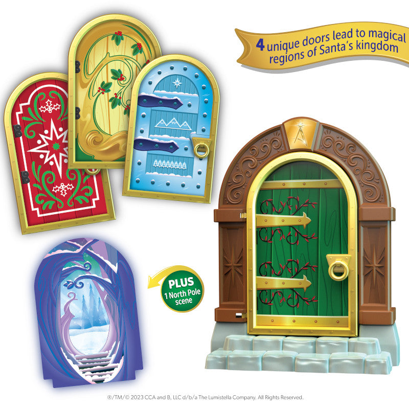The Elf on the Shelf® Santaverse™ Elf Door - Product Components