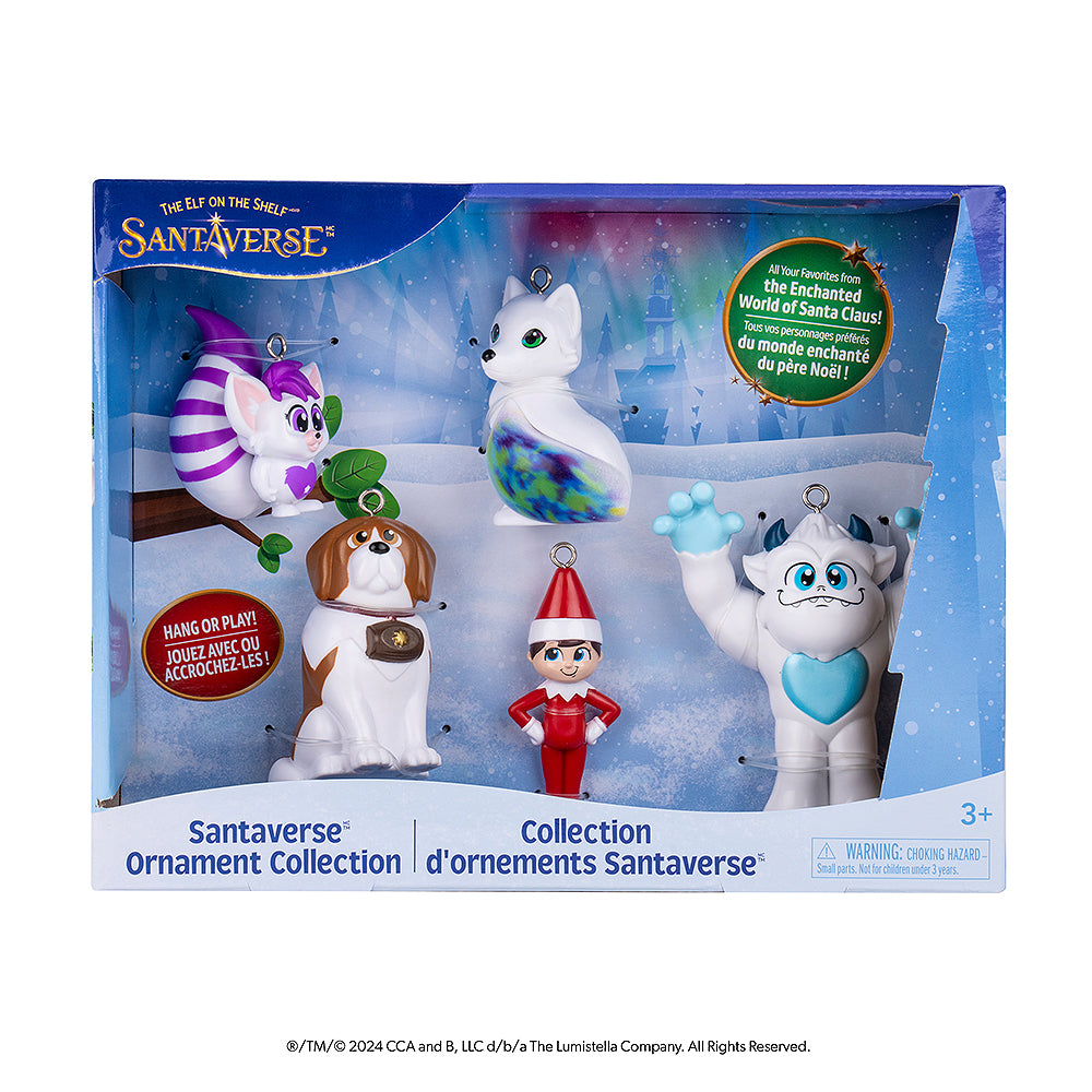 Santaverse™ Ornament Collection packaging front