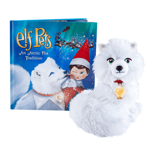 Elf Pets®: An Arctic Fox Tradition: Front of Book and Arctic Fox