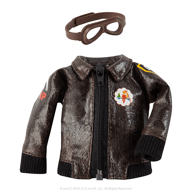 Claus Couture Collection® Flurry Flight Jacket: Flight Jacket with Goggles