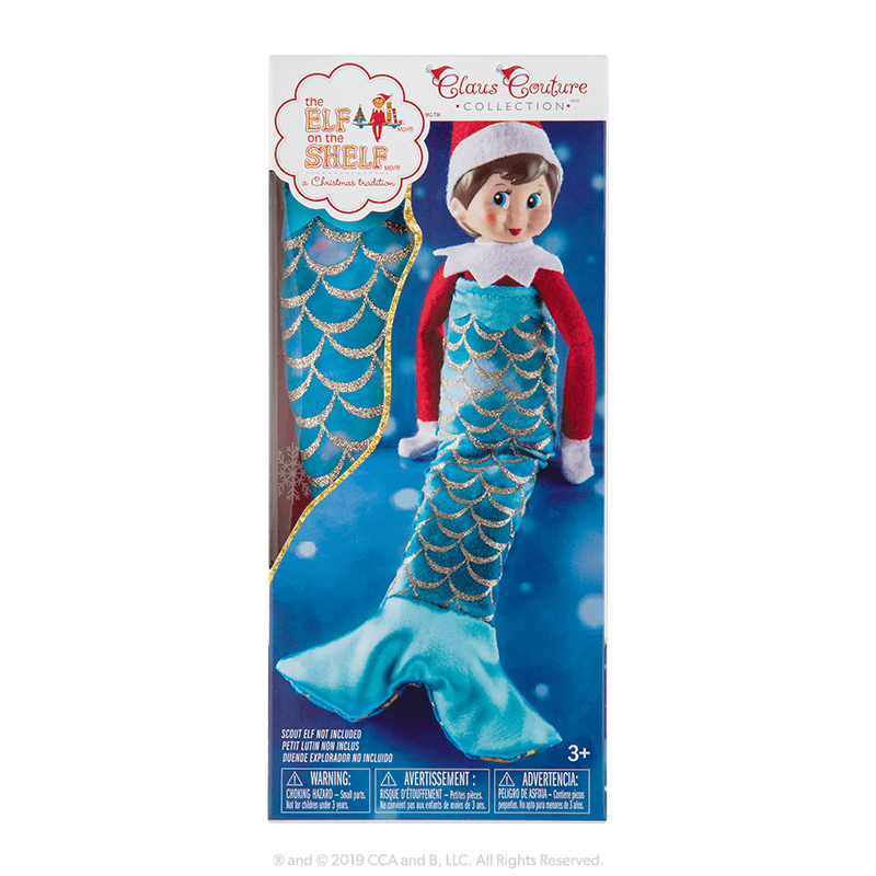 Claus Couture Collection® Merry Merry Mermaid: Front of Packaging