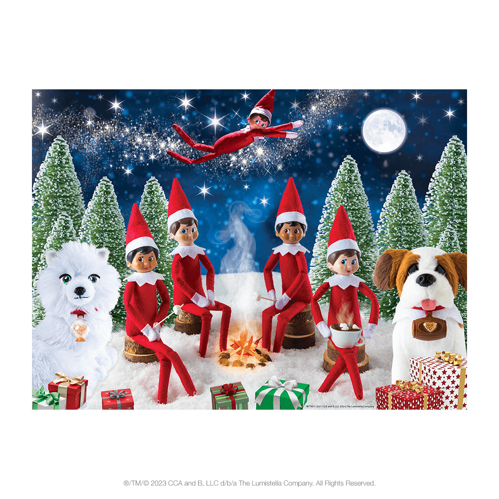 The Elf on the Shelf Believe in Your Elf Jigsaw Puzzle: Puzzle Assembled