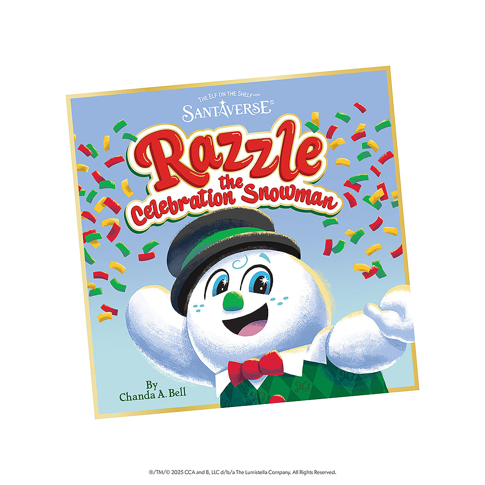 SnoStax™ Razzle the Celebration Snowman book cover