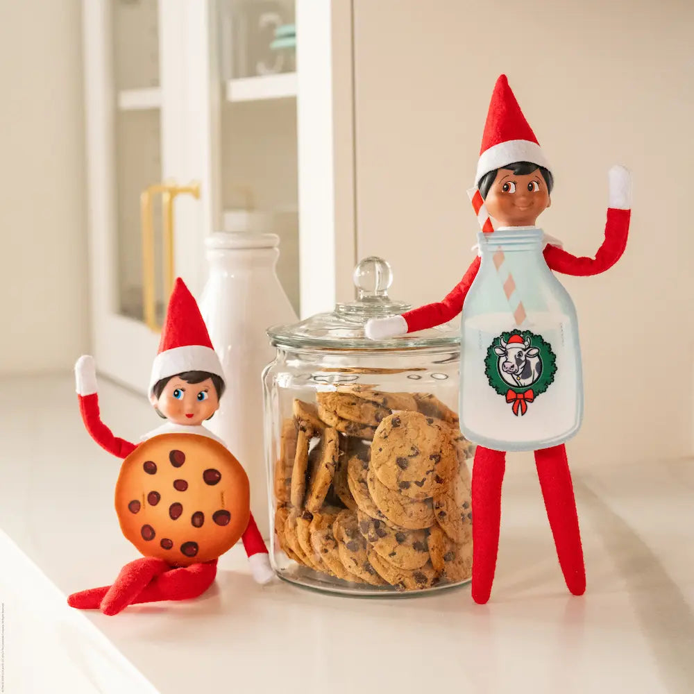 PRE-ORDER | Bestie Bundle Elf Costume Set: Milk & Cookies | Claus Couture Collection®