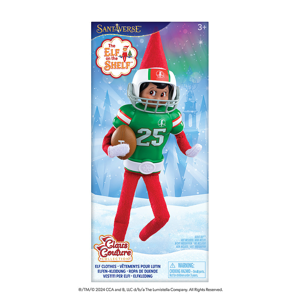 Claus Couture Collection® Touchdown Tidings Set packaging front