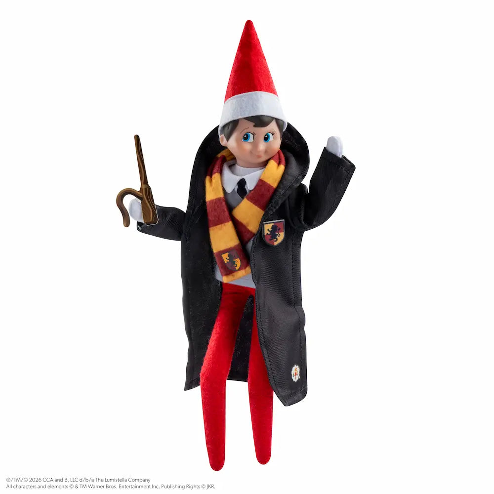 PRE-ORDER | Harry Potter™ Hogwarts™ House Robe Set for the Scout Elf® | Polar Props®