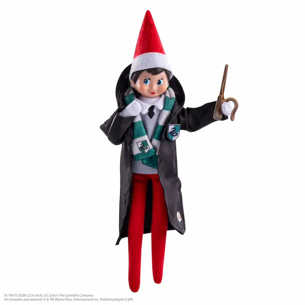 PRE-ORDER | Harry Potter™ Hogwarts™ House Robe Set for the Scout Elf® | Polar Props®