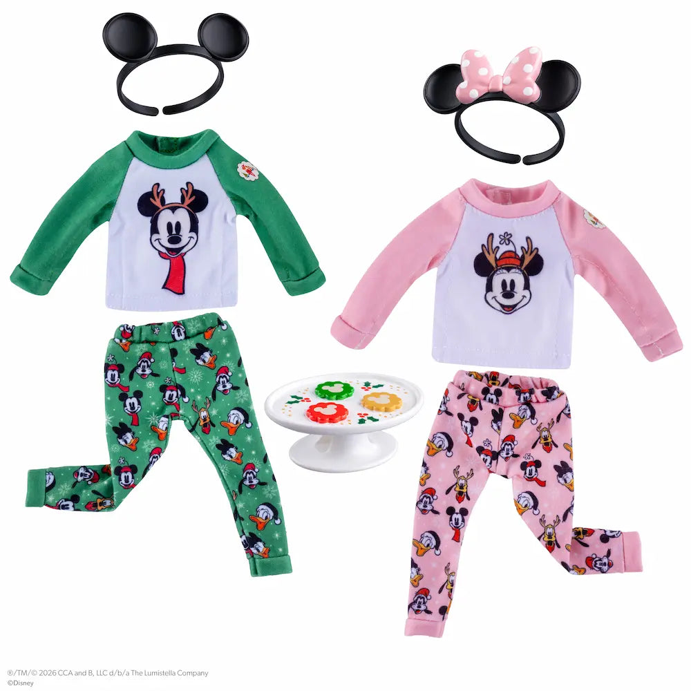 PRE-ORDER | Disney's Mickey & Friends Cookies for Santa PJs | Claus Couture Collection®