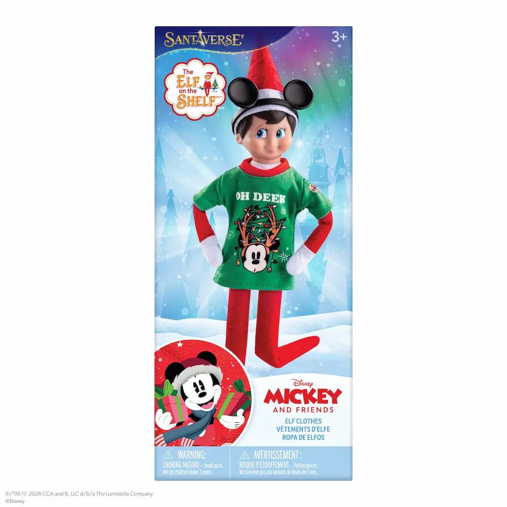 PRE-ORDER | Disney's Mickey & Friends Oh Deer Tee Set | Claus Couture Collection®
