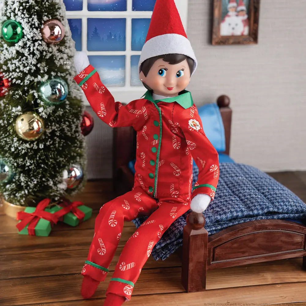 PRE-ORDER | Candy Cane Couture Elf Pajama Set | Claus Couture Collection®