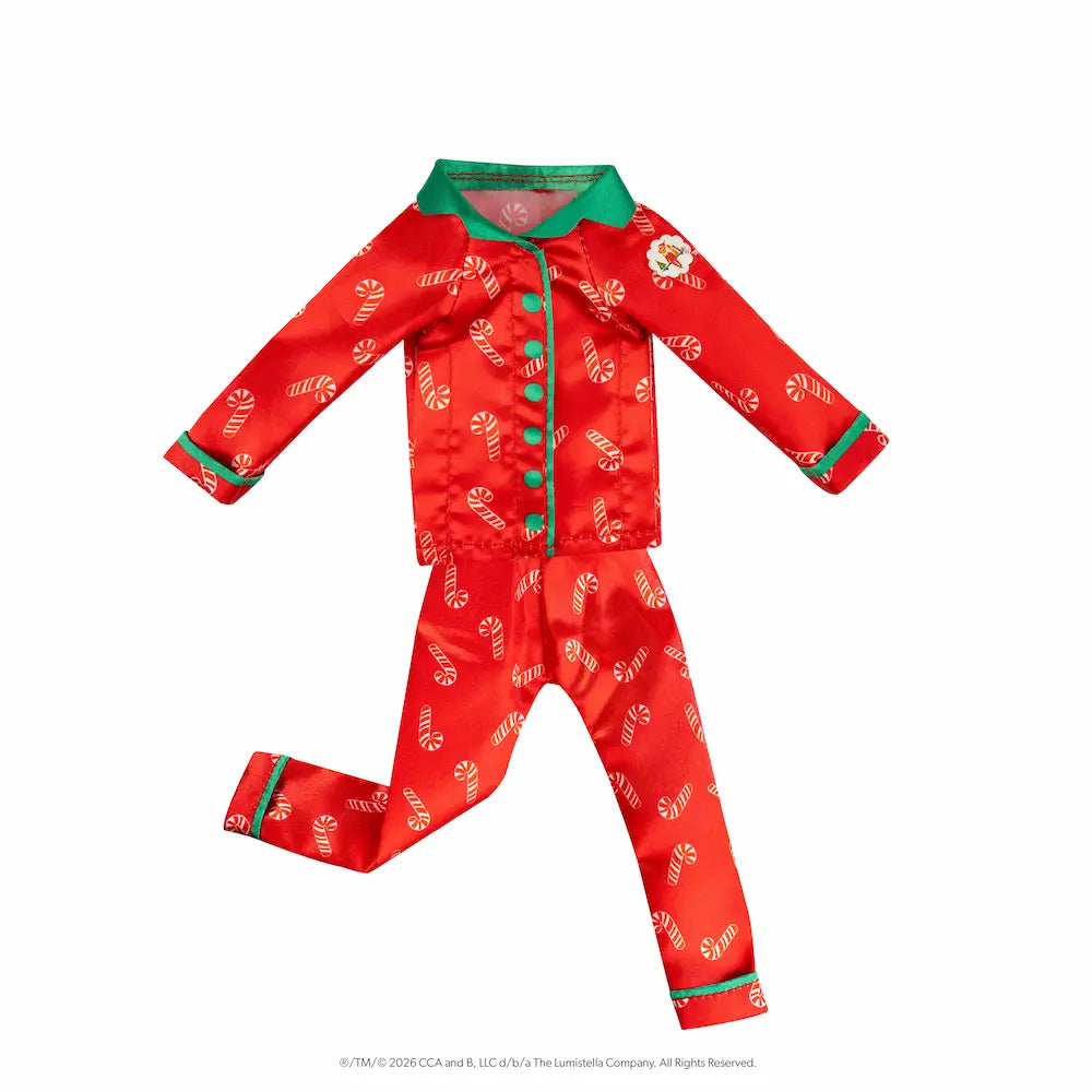 PRE-ORDER | Candy Cane Couture Elf Pajama Set | Claus Couture Collection®