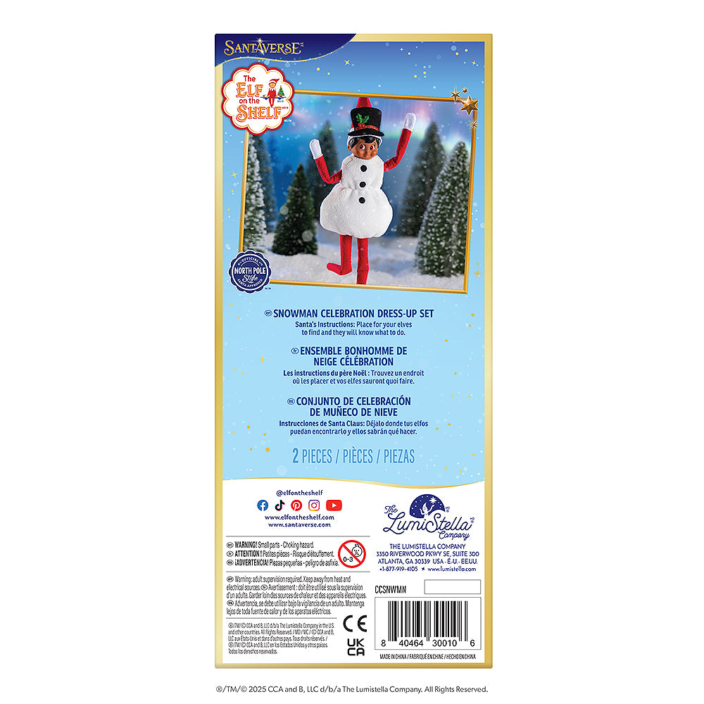 Claus Couture® Snowman Celebration Dress-Up Set