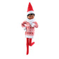 A girl Scout Elf wearing the Claus Couture Collection® Snowflake Sweetie Dress