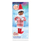 The front packaging of the Claus Couture Collection® Snowflake Sweetie Dress