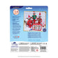 The back view of the Claus Couture Collection® Festive Fun T-Shirt Set packaging.