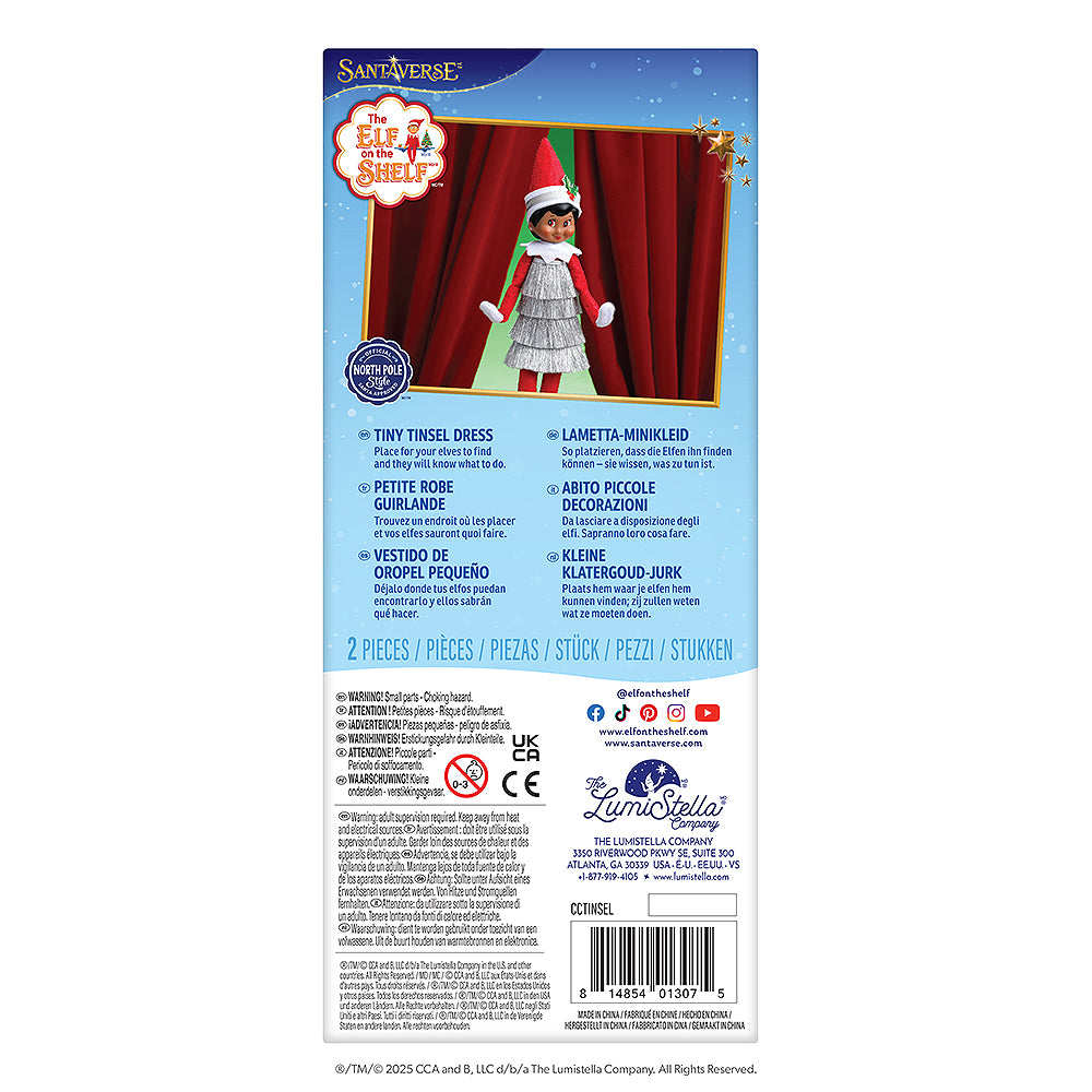 Claus Couture Collection® Tiny Tinsel Dress [PRE-ORDER]