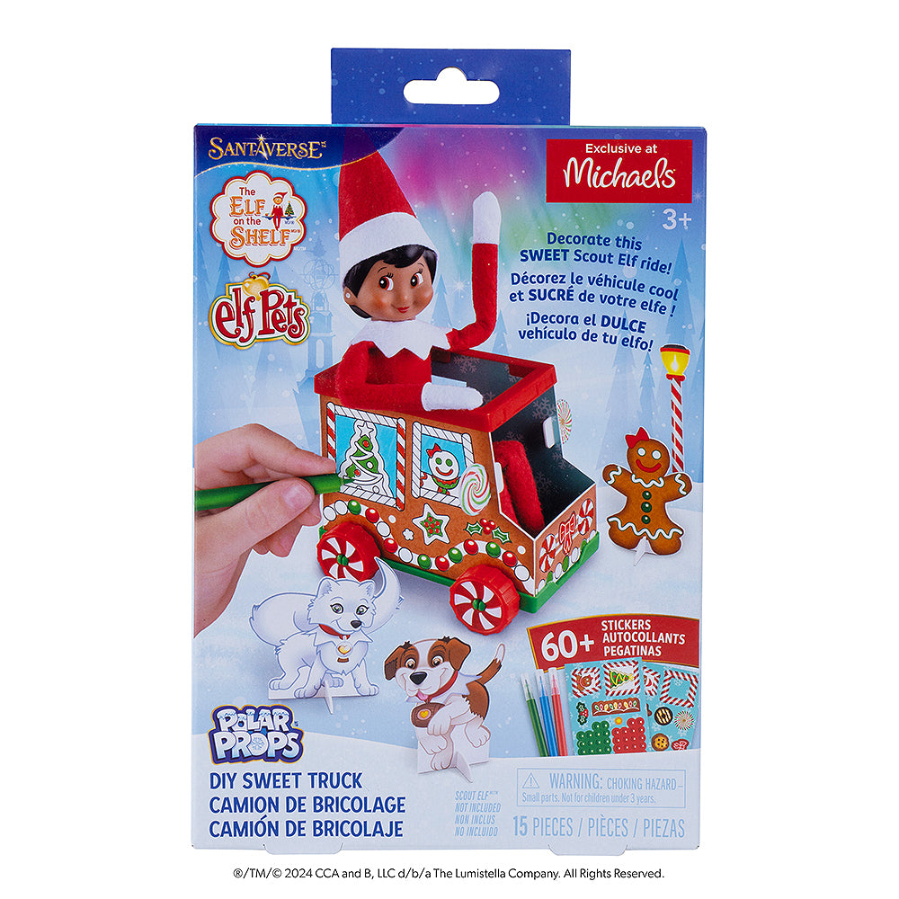 DIY Gingerbread Truck packaging front