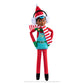 Elf Mates® Chef with dark skin tone wearing scarf and ear muffs posed standing up