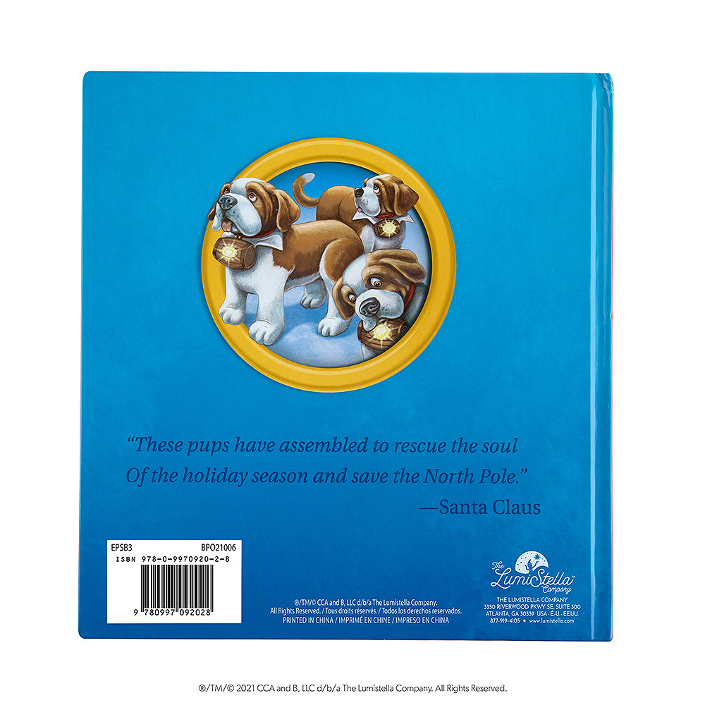 Elf Pets® A Saint Bernard Tradition book back