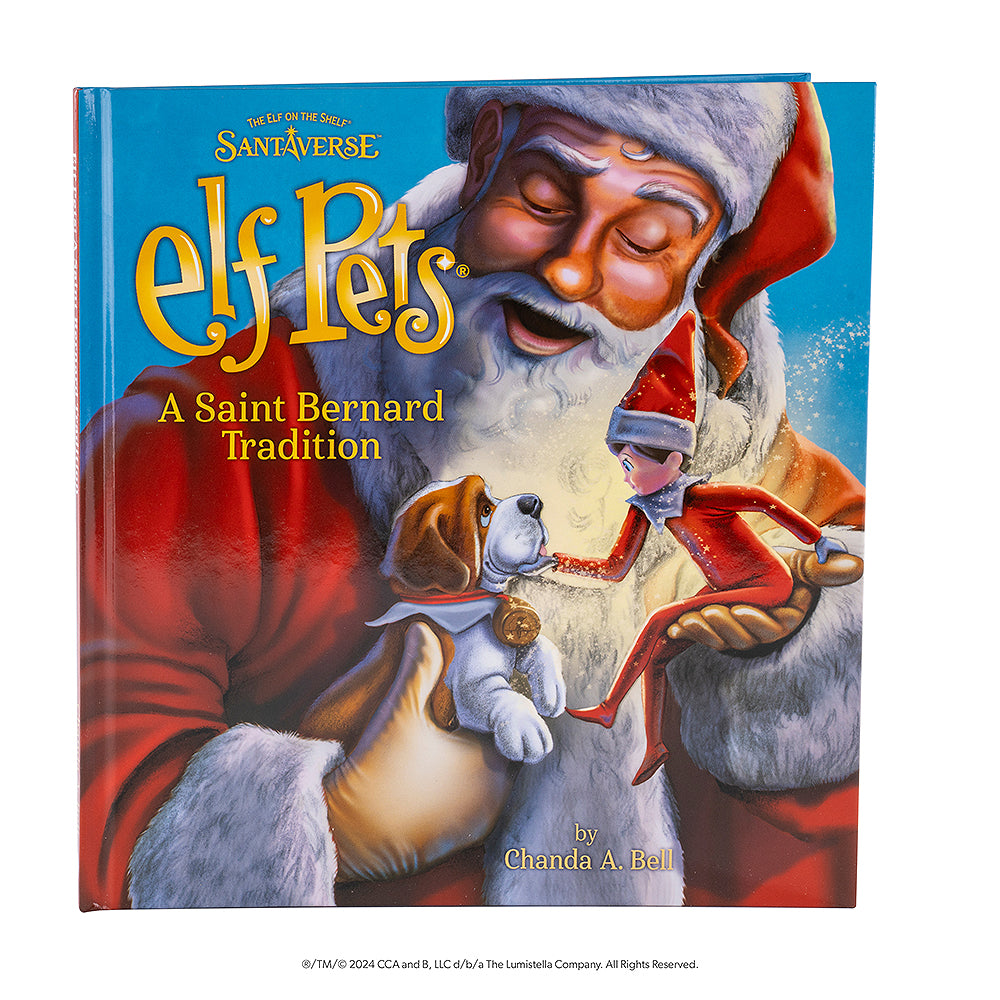 Elf Pets® A Saint Bernard Tradition book cover