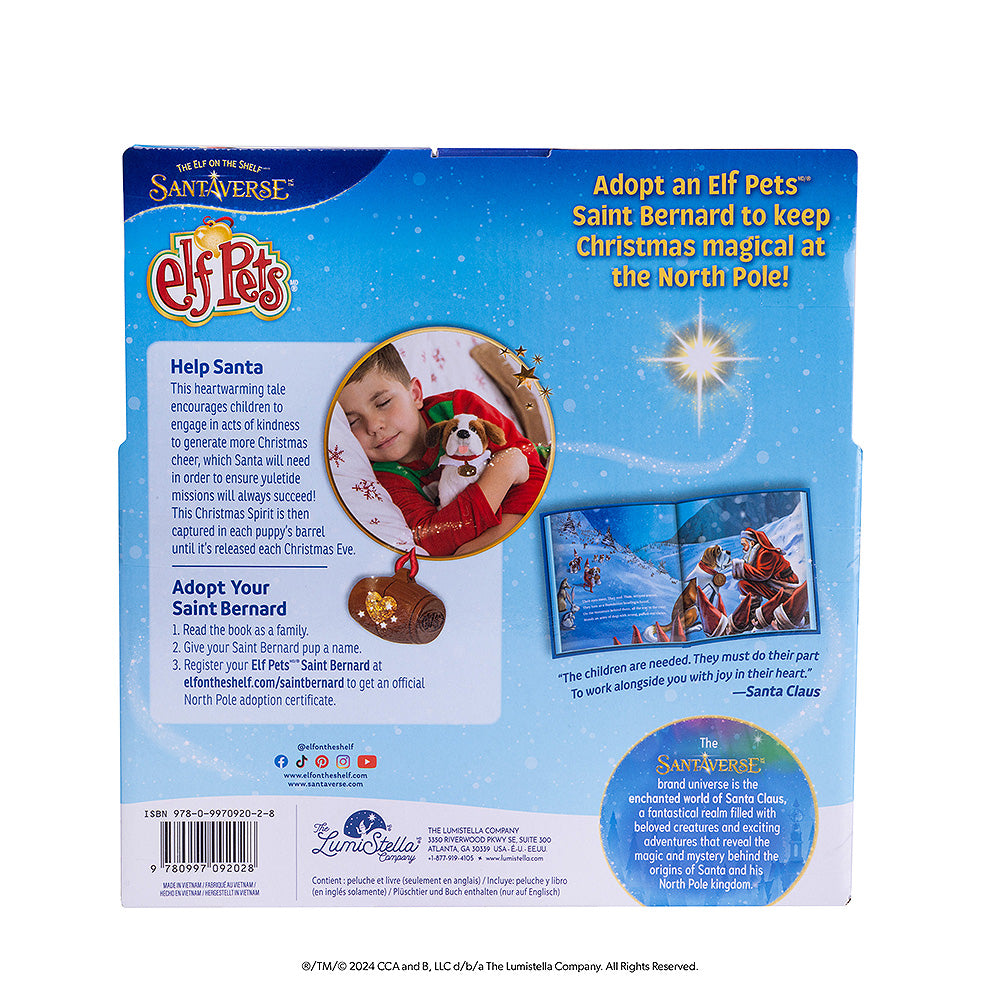 Elf Pets®: A St. Bernard Tradition [PRE-ORDER]