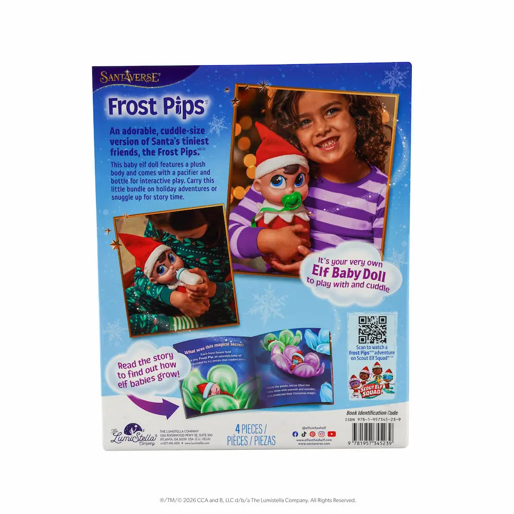 PRE-ORDER | Bloom & Bundle Cuddle Set with Bottle and Pacifier | Frost Pips®