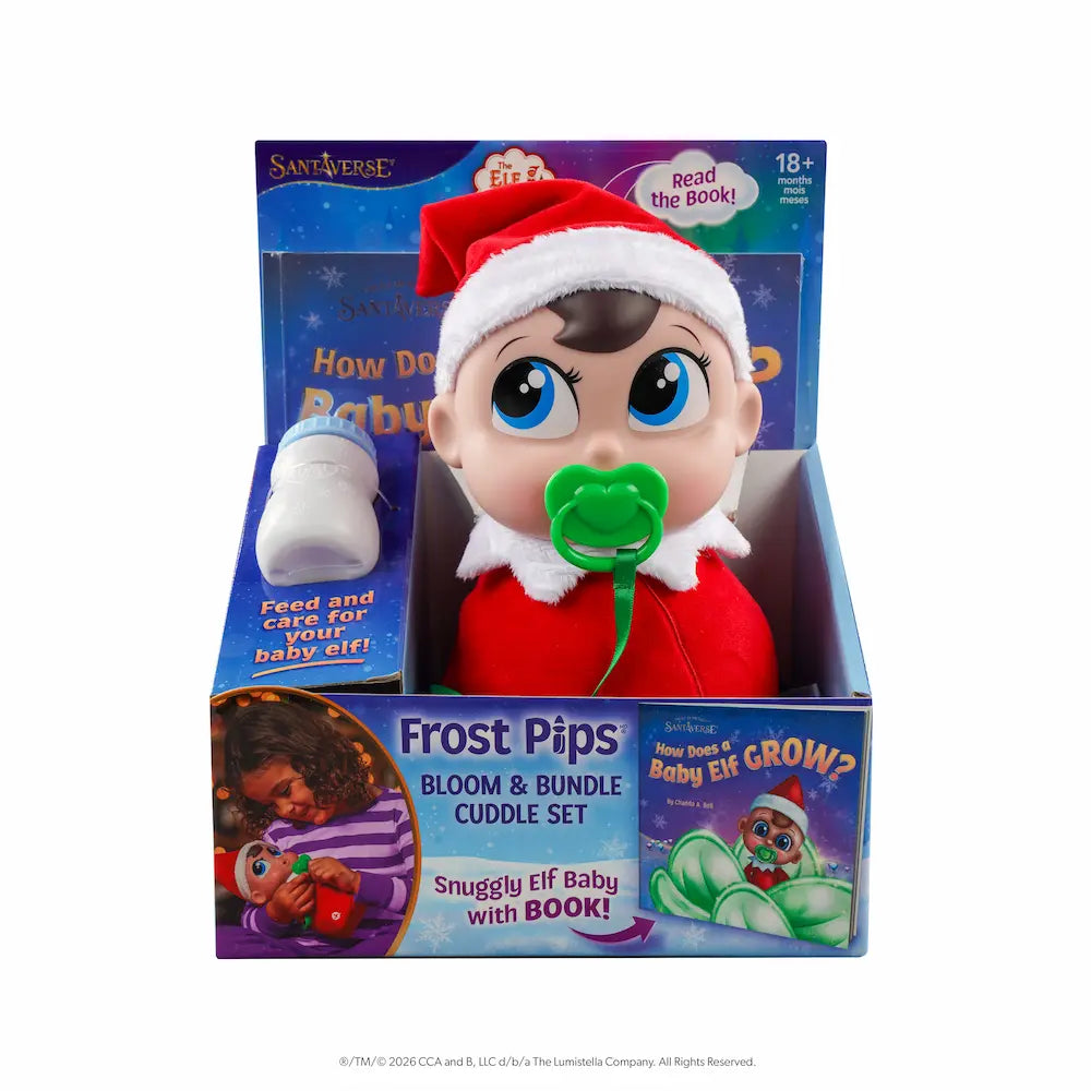 PRE-ORDER | Bloom & Bundle Cuddle Set with Bottle and Pacifier | Frost Pips®