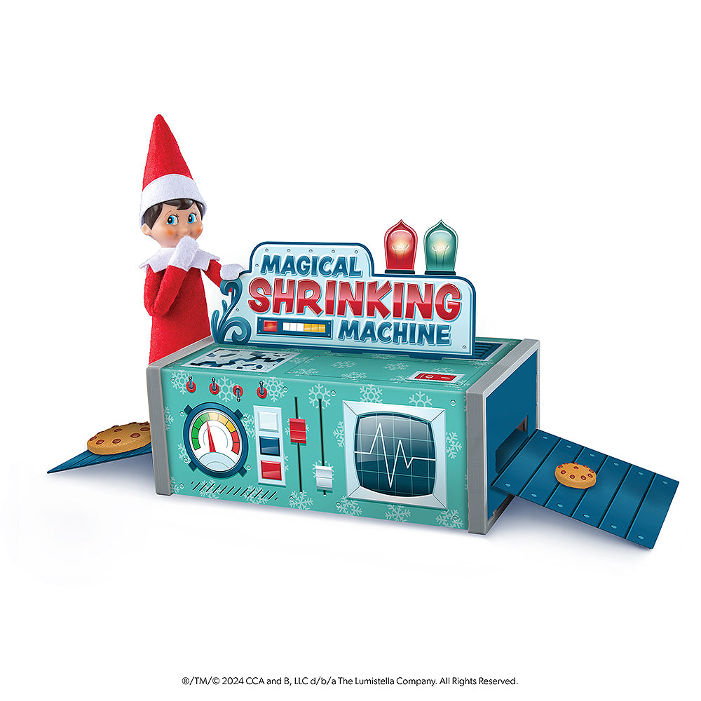 Scout Elf® showcasing Magical Shrinking Machine Instaprop