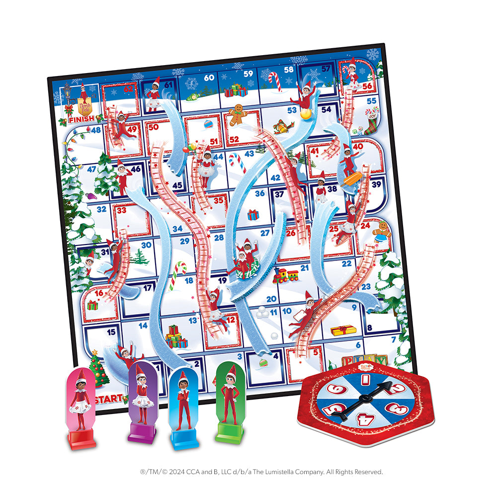 Slides & Ladders Gameboard and Pieces