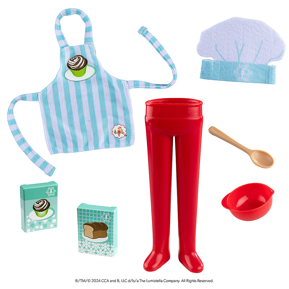 MagiFreez® Christmas Chef flat lay displaying all of the included pieces