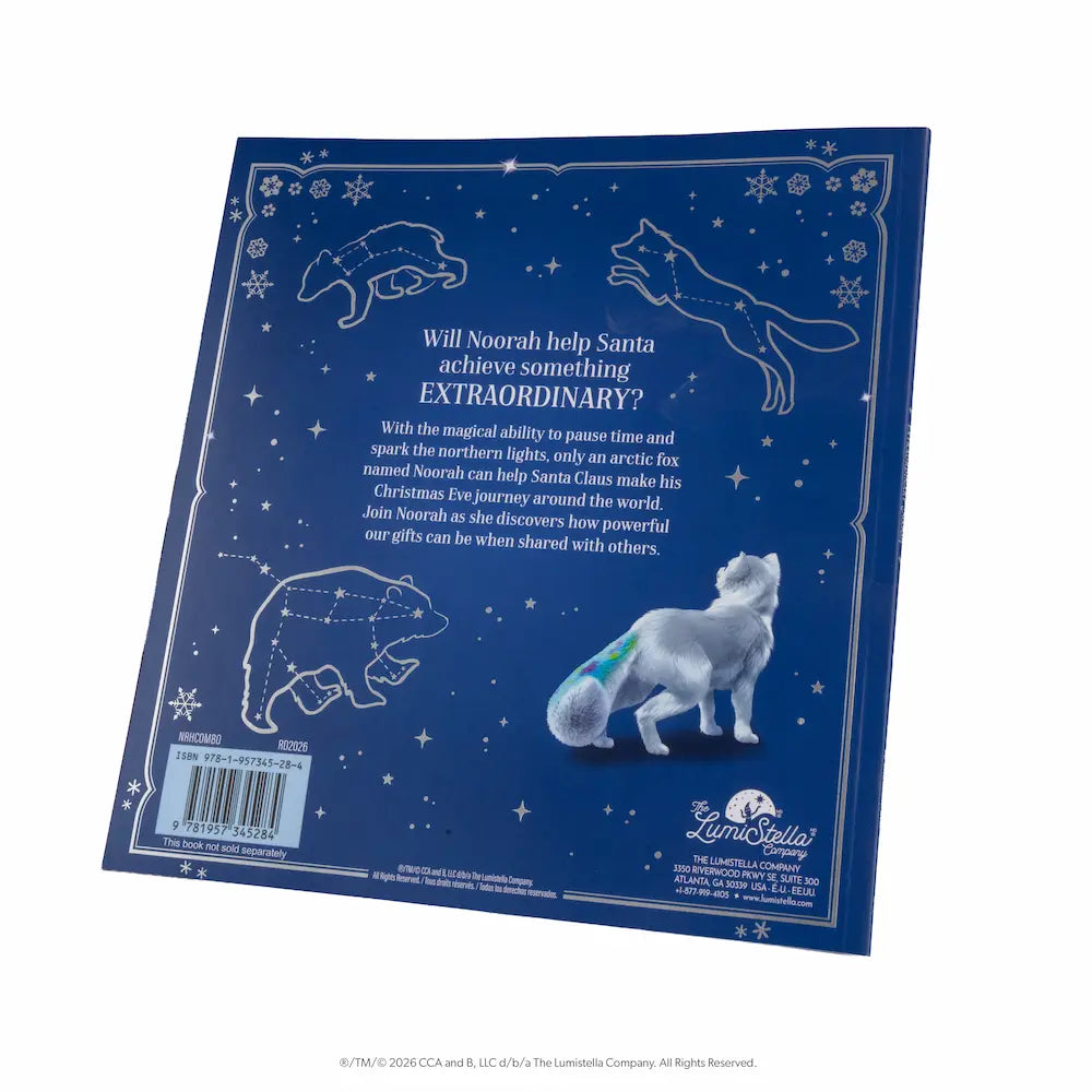 PRE-ORDER | Extraordinary Noorah: Santa’s Magical Arctic Fox Book and Plush Set | Santaverse®
