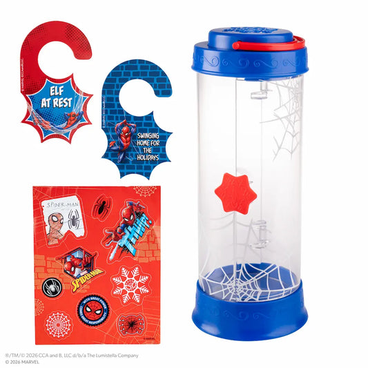PRE-ORDER | Official Scout Elf Carrier, Marvel Spider-Man Edition | The Elf on the Shelf®