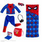 PRE-ORDER | Marvel Spider-Man Elf Saves the Day Superhero Sleep Set | Polar Props®