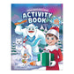Front cover of the Santaverse™ Santa’s North Pole Friends Activity Book
