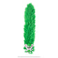 A product shot of the green Bogie™ Wrap-Alongs with the tail extended