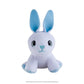 This image features the 1 of the 4 mini plush snow sculpture designs that you could get in the Noorah™ Snow Sculpture Surprise. This plush is a cute rabbit character in white and light blue.
