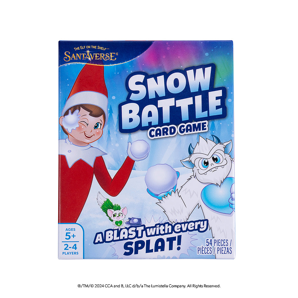 Santaverse™ Snow Battle Card Game packaging front