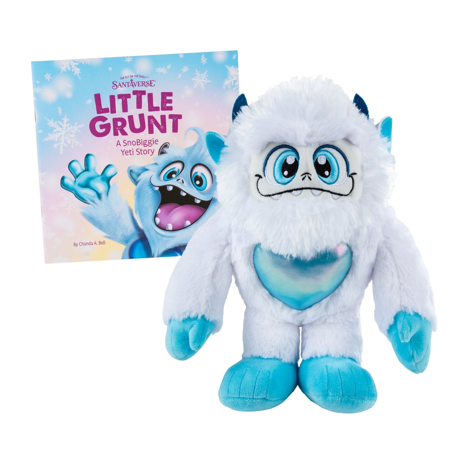 Little Grunt Plush Yeti and Book