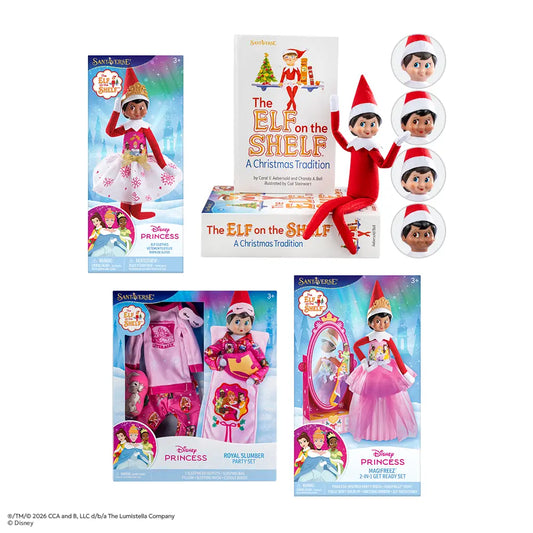 PRE-ORDER | Scout Elf® Boxset + Disney Princess Bundle