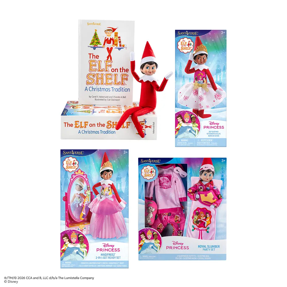 PRE-ORDER | Scout Elf® Boxset + Disney Princess Bundle